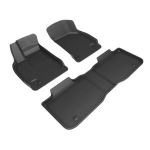 Lucid Air Floor Mats - 3D MAXpider - Kagu - Black - `25-`26 Lucid Air Floor Mats - 3D MAXpider - Kagu - Black - `25-`26